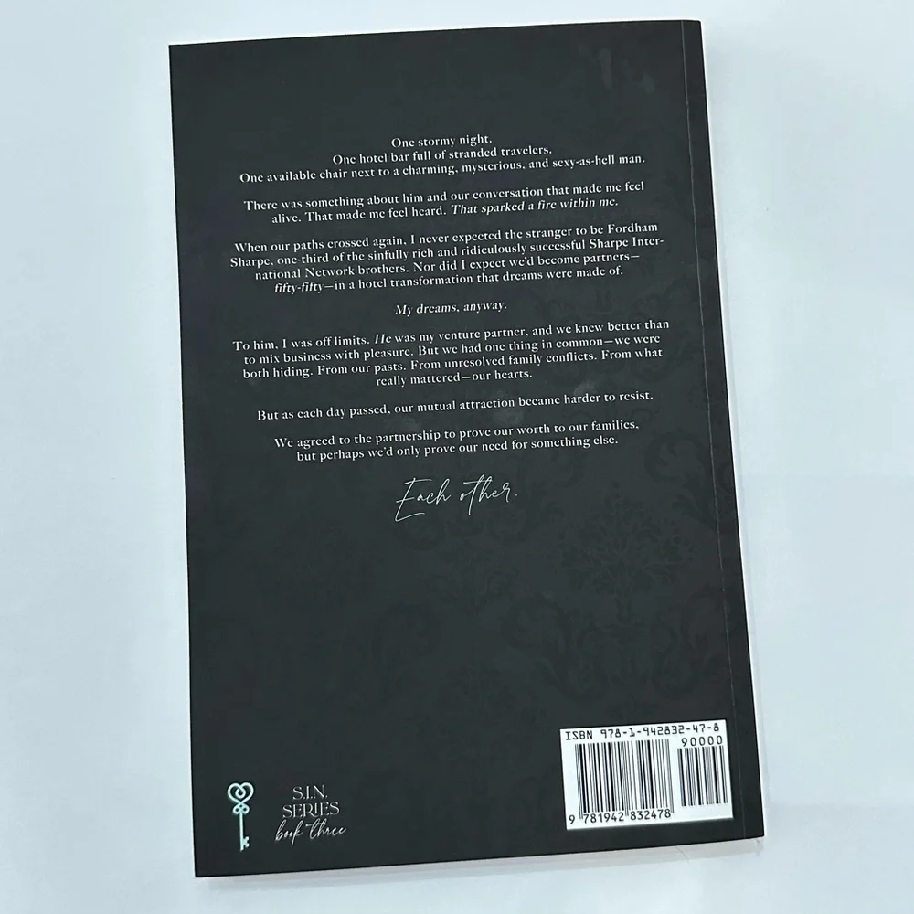 Final Proposal (S. I. N. #3) by K. Bromberg Adult Romance Paperback Book